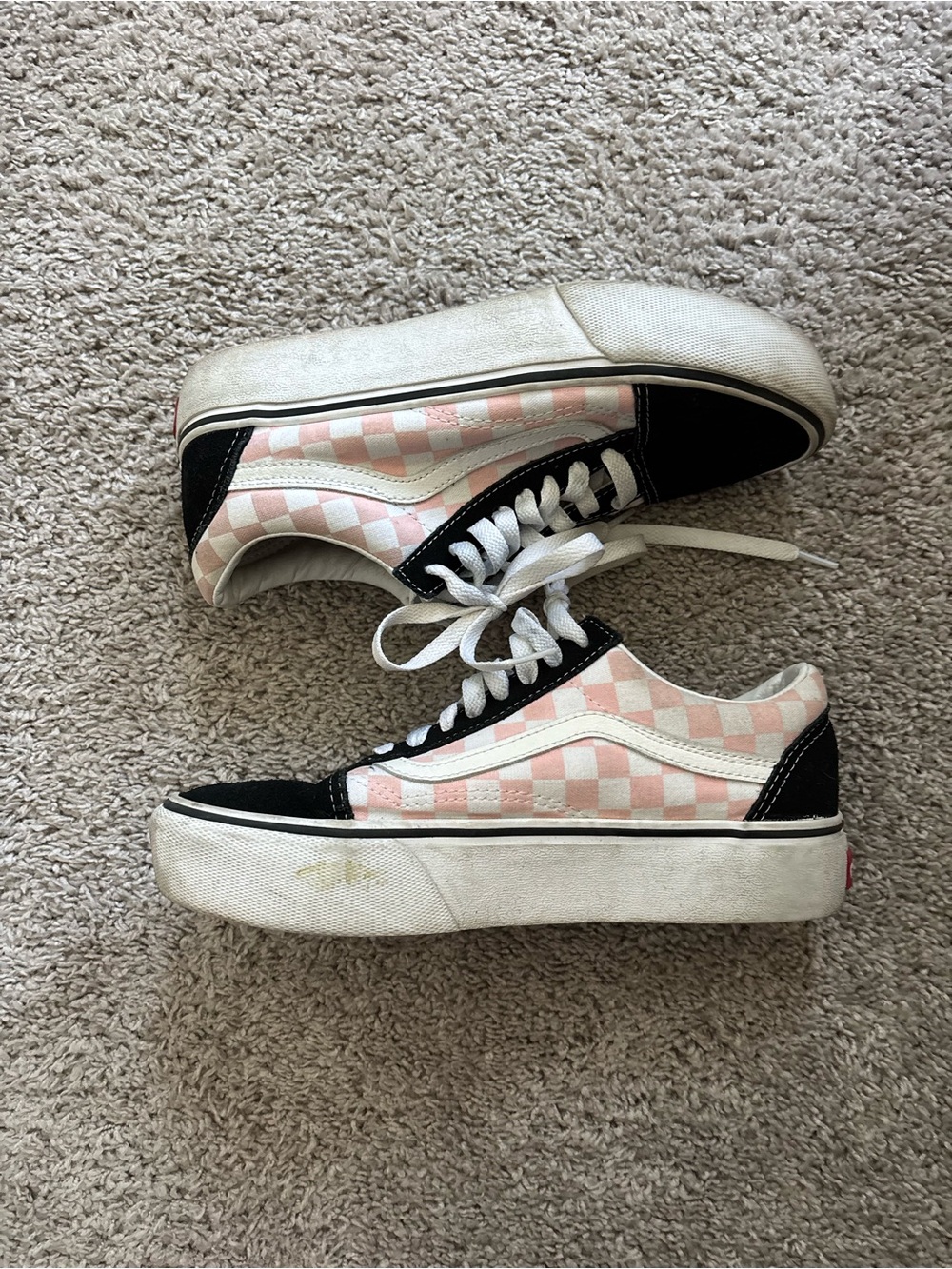 Vans Checkerboard Old Skool Platform size 8 - Picture 3 of 5